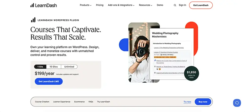 Cómo vender cursos online con WordPress: los mejores LMS 2 LearnDash