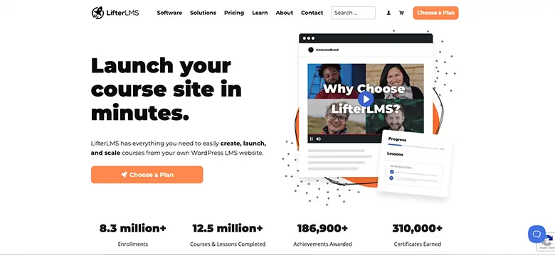 Cómo vender cursos online con WordPress: los mejores LMS 3 Lifter LMS